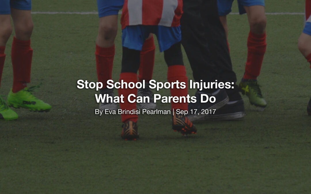 Stop School Sports Injuries: What Can Parents Do